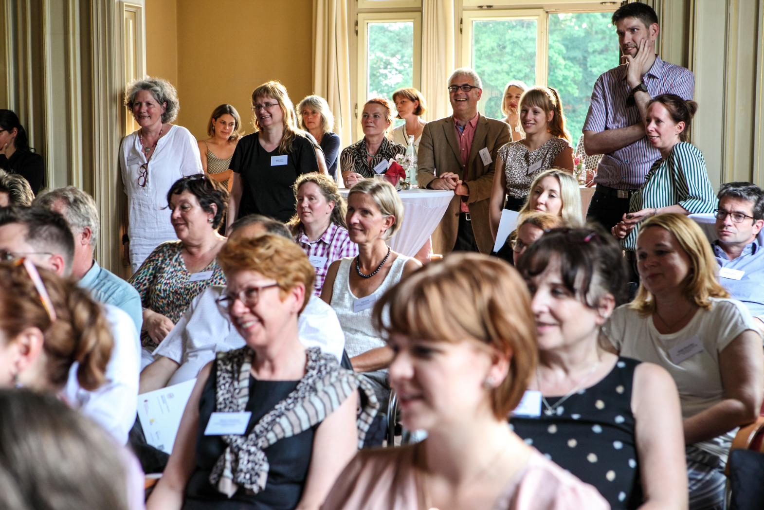 Menschen im Publikum