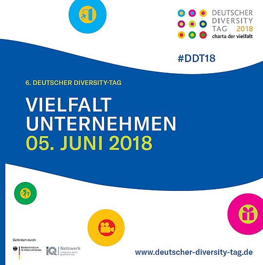 Plakat zum Diversity Tag 2018